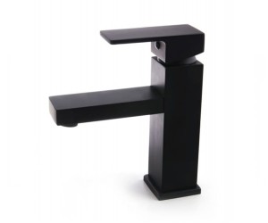 BATERIA UMYWALKOWA NISKA 17,6cm  CZARNY MAT ,QUADRO