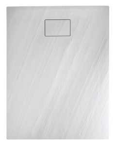 Brodzik prysznicowy 120x90x3,5cm kompozytowy biały mat kamień 