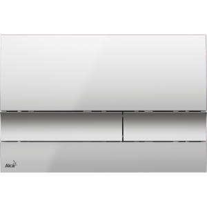 Przycisk sterujący do systemów podtynkowych 24,7x16,5cm, chrom-mat Alcaplast  