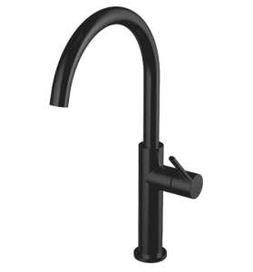 Bateria zlewozmywakowa 38cm czarny mat