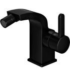 Bateria bidetowa  13,5cm czarny półmat,DARLING 