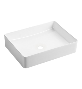 Umywalka ceramiczna nablatowa cieńkościenna 47x36x11cm,Pasadena 