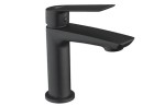 Bateria umywalkowa z korkiem klik-klak 15cm czarny mat,Sleek