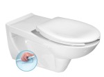  WC wiszące dla niepełnosprawnych 37,5x73 cm + DESKA , Rimless biały HANDICAP