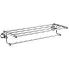 Półka retro na ręczniki 65x13x22 cm chrom ,ART LINE