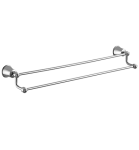 Wieszak na ręcznik podwójny 65 cm chrom,Art Line  