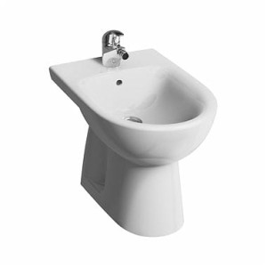 BIDET STOJĄCY 54x35x39 cm OWALNY Z OTWOREM,NOVA PRO KOŁO