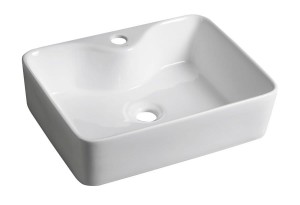 Umywalka ceramiczna nablatowa 48x13,5x37 cm,BALENA