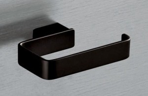 Uchwyt na papier mosiądz,Lounge Czarny mat    