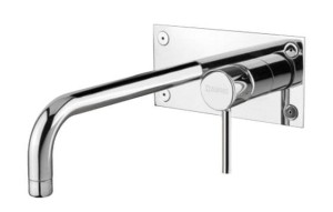 Bateria umywalkowa podtynkowa RHAPSODY CR, długość wylewki 203mm