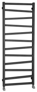 Grzejnik łazienkowy 50x133 cm 490 W antracyt seria ZIG