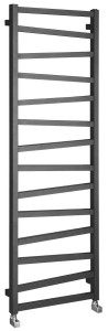Grzejnik łazienkowy 50x157 cm 582 W antracyt seria ZIG 