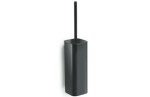 Szczotka wisząca WC 39x9,9x8 cm ,Qutline czarny mat          