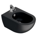 Bidet wiszący 54x35 cm,Satynowa czerń Catalano COLORI   