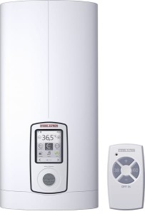 Przepływowy ogrzewacz wody DHE Connect 18 21 24 kW PREMIUM Stiebel Eltron LCD z pilotem