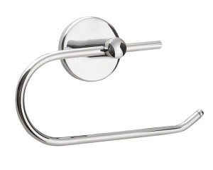 Wieszak na papier toaletowy 13,5x12,5x5 cm bez przykrywki chrom SAMBA 