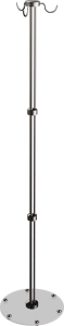 WIESZAK ŁAZIENKOWY  WYSOKI STOJĄCY 170cm RETRO, CHROM
