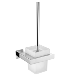 Szczotka do WC wisząca szkło/ chrom,NELSON 