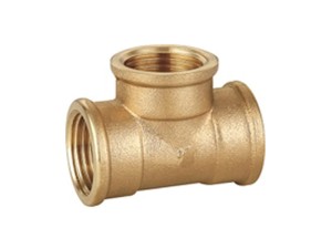 Trójnik 3/8" GW Mosiądz 
