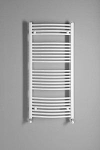 Grzejnik łazienkowy 75x132cm 878W biały c.o lub elektryczny