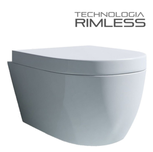 MUSZLA WC RIMLESS + DESKA WOLNOOPADAJĄCA DUROPLAST