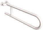 UCHWYT  STAŁY 12,5x17,6x60 cm,Ø25 x 2 /120 kg BIAŁY