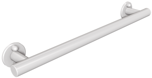 UCHWYT PROSTY PRYSZNICOWY 47 cm/ 120 kg,BIAŁY