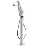 Bateria wannowa wolnostojąca 102,5 cm+prysznic 1-funkcja, CHROM