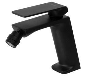 Bateria bidetowa 14,5 cm TRINO, czarny półmat