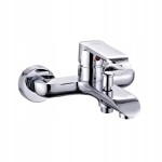  Bateria wannowa ścienna chrom SIROS