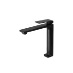 Bateria umywalkowa wysoka 23,5 cm TRINO,  czarny półmat 