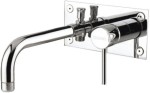 Bateria wannowa podtynkowa RHAPSODY długość wylewki 232mm, chrom
