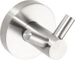 Haczyk 55x55x50 mm wiercenie/klejenie stal szczotkowana , X-STEEL