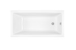 Wanna 180x80 cm/ 287 L  + nóżki , do zabudowy Biała WAVE SLIM