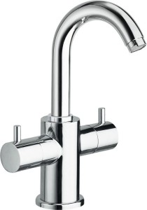 AIRTECH umywalkowa bateria bez odpływu 206 mm, chrom