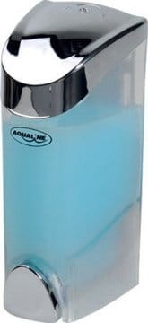 Dozownik płynnego mydła do powieszenia, 300 ml, chrom.jpg
