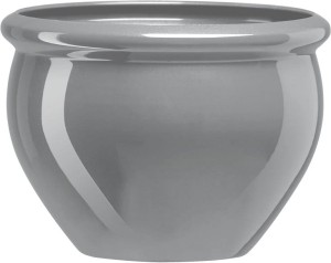 Doniczka na kwiaty Siena, 32cm, 11l, Szara