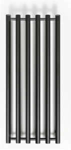 Grzejnik łazienkowy  42x95 cm 372W  C.O./elektryczny, Antracyt Rosendal
