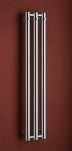 Grzejnik łazienkowy 29,2x150 cm 483W C.O./elektryczny, Rosendal Massive CHROM