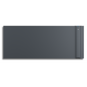 Grzejnik elektryczny energooszczędny 2000W - Klima 20, Antracyt, 124x50x12cm