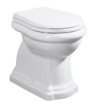 MISKA RETRO WC 38,5x45x59cm odpływ pionowy/warszawski,bez deski , biała