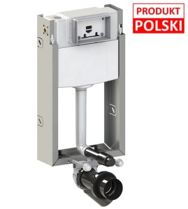 Stelaż podtynkowy WC - ciężka zabudowa 18/23, 10 lat gwarancji Polska produkcja