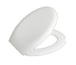 Deska duroplast, metalowe zawiasy Biała  Creavit CINAR KC3016.00