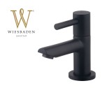 Bateria na zimną wodę i do filtra 11 cm AMADOR  czarna mat/ wysyłka 24h