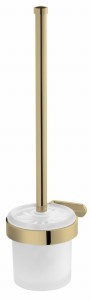 Szczotka WC 37,5 cm do zawieszenia, ZŁOTA Nature 