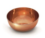 UMYWALKA 37x18 cm NABLATOWA ZE STALI NIERDZEWNEJ EMALIOWANEJ MOGRO,  RÓŻOWE ZŁOTO