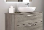 Blat bez wycięcia H2,5 cm dąb / jesion NATURA-L  