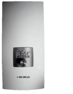 Trójfazowy podgrzewacz przepływowy wody K-2 LCD 18/21/24 kW 21/46/11,5 cm