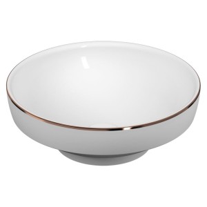 Umywalka okrągła Vitra Water Jewels Miedziany Oring 40cm 