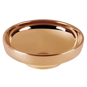 Umywalka okrągła Vitra Water Jewels Miedź , różowe złoto 40cm